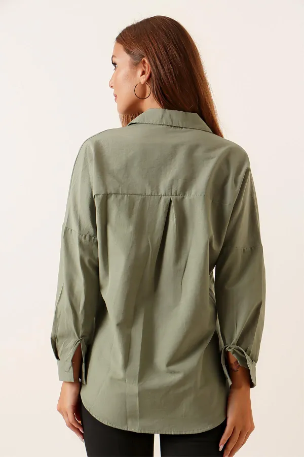 Oversize Long Basic Shirt