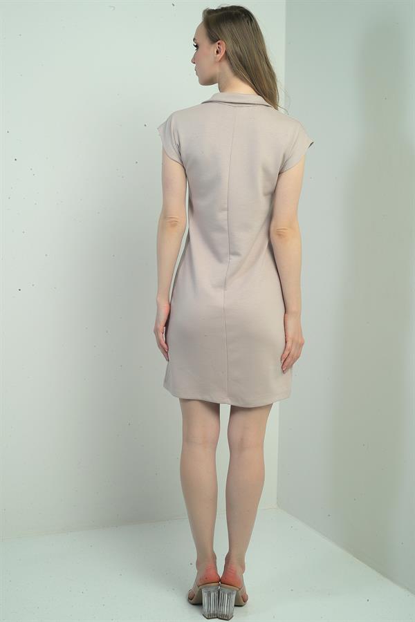 Kadın Polo Yaka Elbise