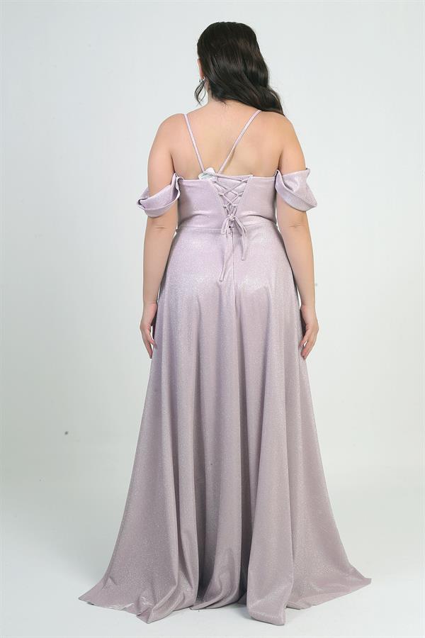 Robe à paillettes grande taille pour femme, à bretelles, laçage au dos, buste drapé, doublée et à armatures.