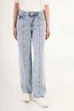 Denim Urban Retro Kot Yelek Jean Toptan Takım