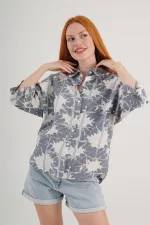 Desenli Toptan Füme Gömlek