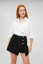 Tek Cepli Toptan Ekru Gömlek