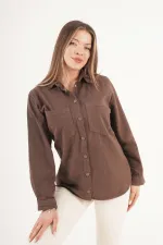 Çıtçıt Kapamalı Kahve Mevsimlik Toptan Ceket