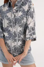 Desenli Toptan Füme Gömlek