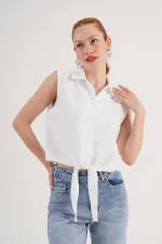 Kolsuz Model Mavi Çizgili Toptan Gömlek