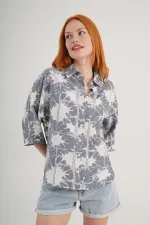 Desenli Toptan Füme Gömlek