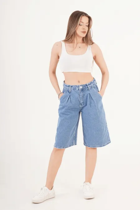 High Waist Jeans Wholesale Denim Jorts