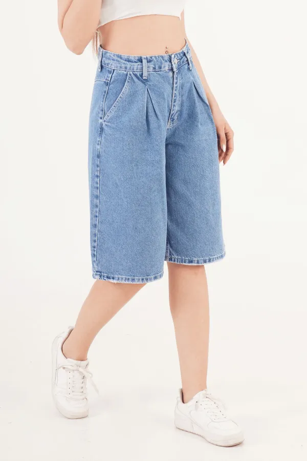 Jeans taille haute en gros