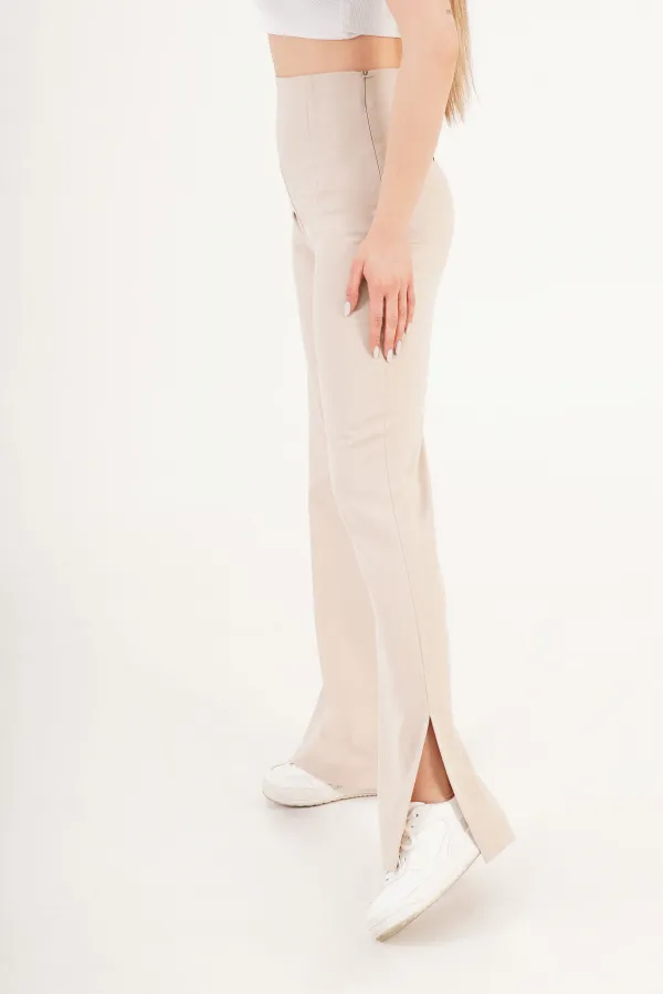 Yırtmaçlı Çan Paça Taş Toptan Pantolon