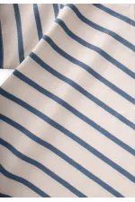 Ensemble Capri basique rayé 1-5 ans Indigo rayé Ensemble Capri basique rayé 1-5 ans Indigo rayé