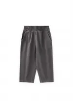 Kadife Pantolon 1-8 Yaş Gri