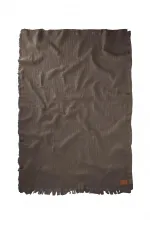 Couvre-lit en mousseline quatre épaisseurs 200 x 220 cm beige clair