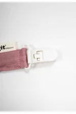 Porte-tétine en coton pour bébé 23 cm en cuivre