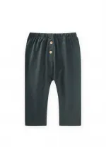 Ensemble de survêtement bébé à carreaux imitation kaki/vert, 0-3 ans