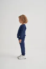 Basic Tracksuit for 2-7 Years Old Navy Blue