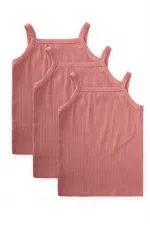 Triple Strap Undershirt 2-9 Years Old Baby's Mouth