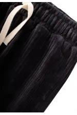 Corduroy Jogger Pants 1-10 Years Black