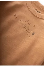 T-shirt imprimé saisonnier 0-4 ans Camel