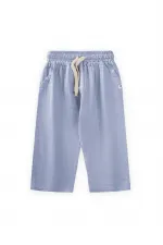 Müslin Pantolon 1-10 Yaş Açık Mavi