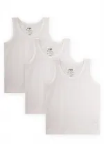 Triple Wide Strap Tank Top 2-9 Years Ecru