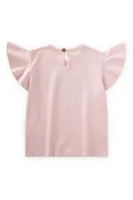 Okyanus Temalı T-Shırt 2-8 Yaş Pudra Pembe