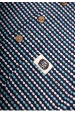 Jakarlı Mevsimlik Hırka 1-6 Yaş Lacivert