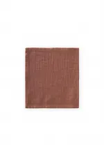 Éponge en mousseline biologique 50x50 cm couleur café