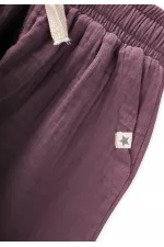Müslin Pantolon 1-10 Yaş Mürdüm