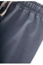 Sortie d'hôpital à motifs pour nouveau-né blanc cassé