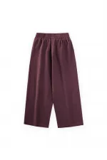 Pantalon en velours, 4-12 ans, prune