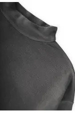 Yumuşak Dökümlü Oversize Bambu Takım 3-10 Yaş Haki Yeşil