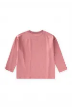 Slogan Long-Sleeve T-Shirt, Ages 2-10, Pink