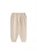 Ensemble de survêtement basique pour enfants de 1 à 5 ans, écru