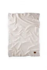 Four-Layer Muslin Bedspread 200x220 cm Ecru