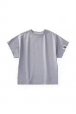 T-shirt pour enfants de 2 à 12 ans, bleu pastel
