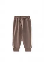 Şerit Detaylı Eşofman 1-10 Yaş Vizon