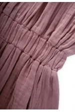 Organic Rustic Girl Dress 2-9 Years Old Copper