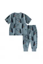 Pijama Takımı 1-8 Yaş Mavi