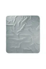 Dantel İşlemeli Tekkat Müslin Battaniye 100X100 cm +/- 3 cm Mint Yeşil