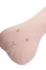 Müslin Çıngıraklı Armut Oyuncak Pudra Pembe