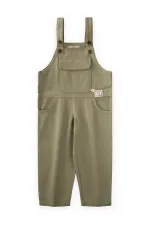 Gabardin Salopet 2-7 Yaş Olive