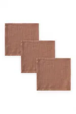 Lot de trois lingettes pour le café