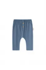 Ensemble de survêtement bébé motif aubergine imitation bleu indigo 0-3 ans