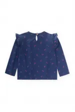 Long Sleeve T-Shirt 1-7 Years Old Navy Blue