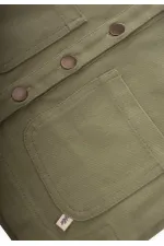 Veste en gabardine 2-7 ans, couleur olive