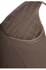 Organic Muslin Baby Bib Soil