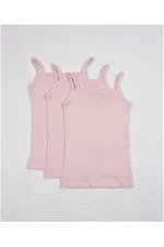 Strapless Girls' Tank Top Triple Powder