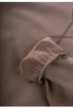 4-8 Years Scarf and Beanie Two-Piece Set Gray