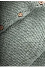 Gilet en maille Links, vert menthe, 1-5 ans