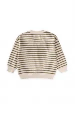 Striped Cardigan 2-10 Years Olive